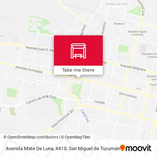 Avenida Mate De Luna, 4410 map