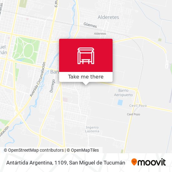 Mapa de Antártida Argentina, 1109