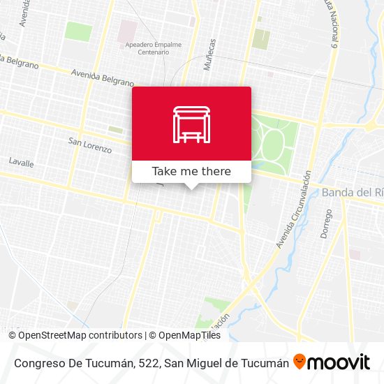 Mapa de Congreso De Tucumán, 522