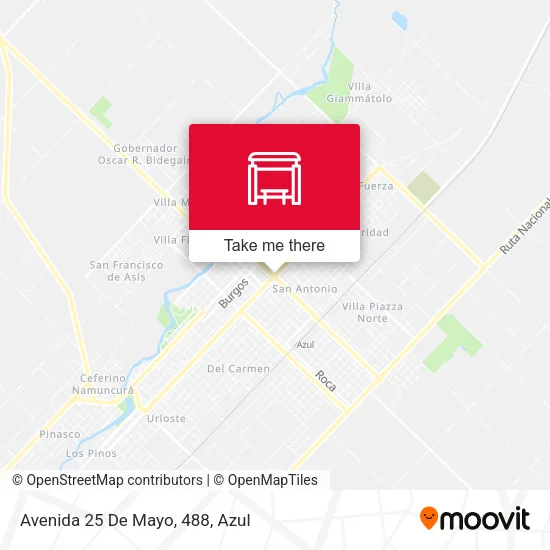 Mapa de Avenida 25 De Mayo, 488