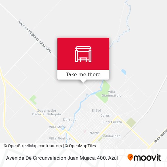 Mapa de Avenida De Circunvalación Juan Mujica, 400