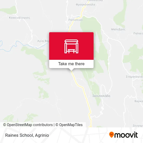 Raines School map