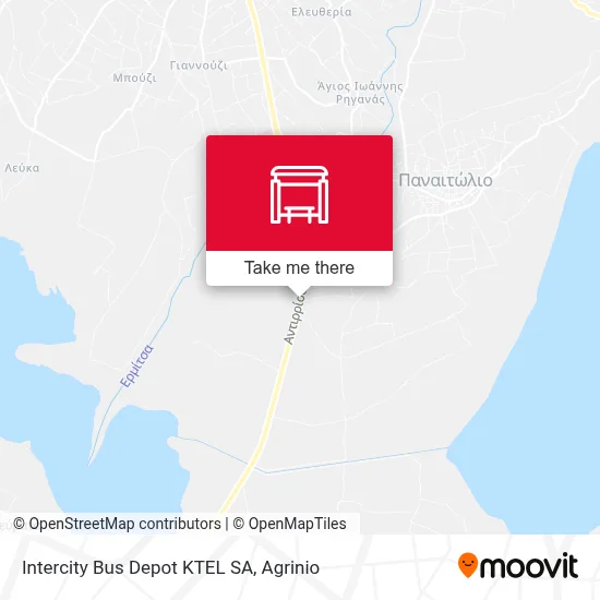 Intercity Bus Depot KTEL SA map
