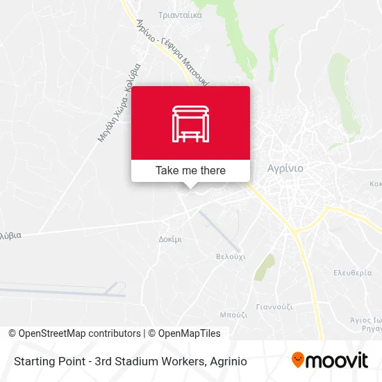 Starting Point - 3rd Stadium Workers map