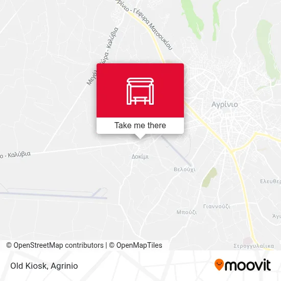 Old Kiosk map