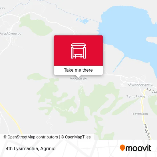 4η Λυσιμαχεία map