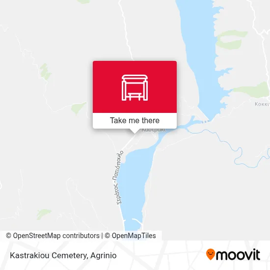 Νεκροταφείο Καστρακίου map