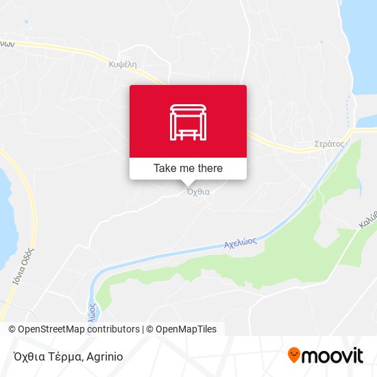 Όχθια Τέρμα map