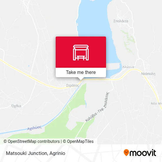 Matsouki Junction map