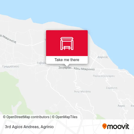 3rd Agios Andreas map