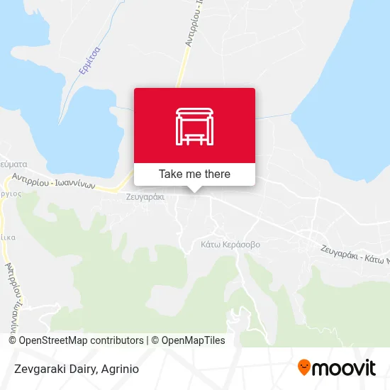 Zevgaraki Dairy map