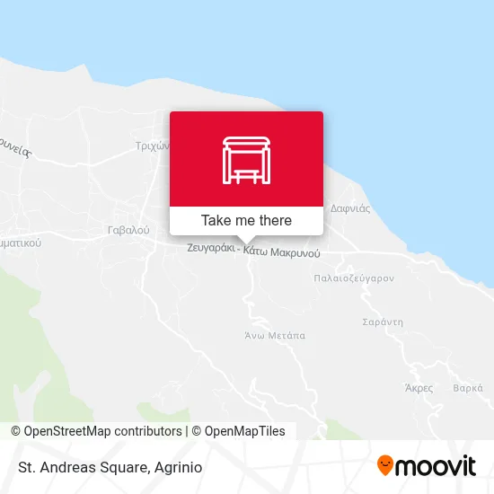 St. Andreas Square map