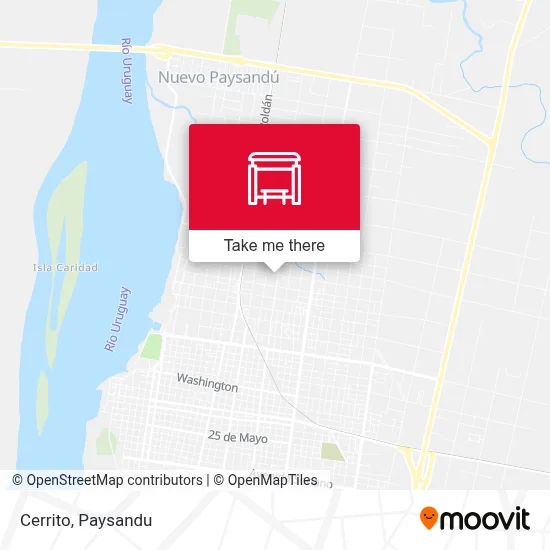 Cerrito map