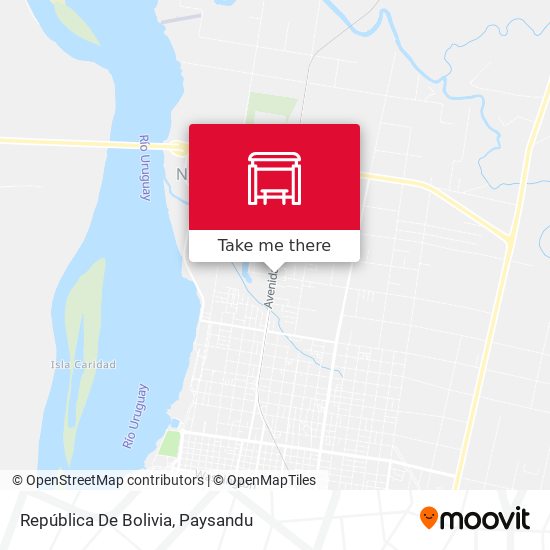 República De Bolivia map