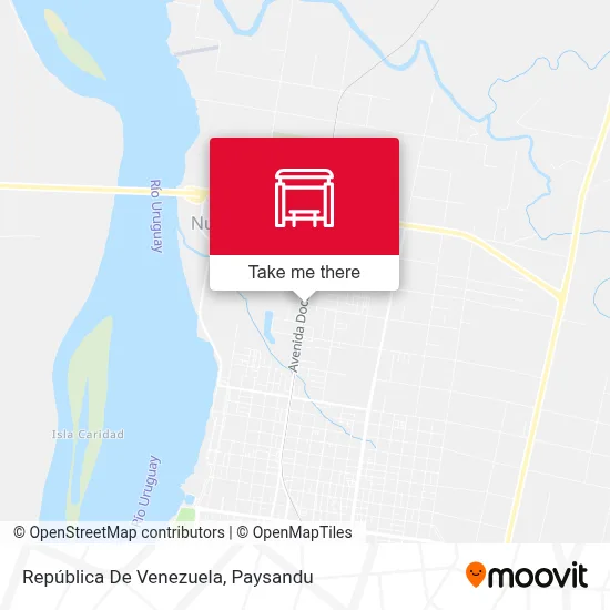 República De Venezuela map