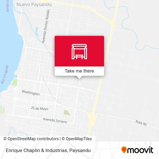 Enrique Chaplin & Industrias map