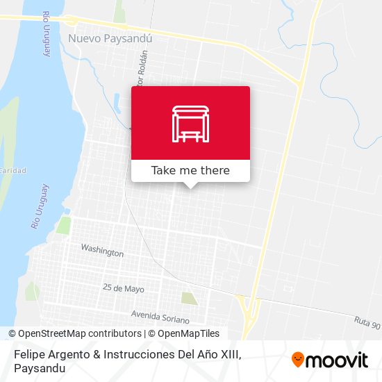 Felipe Argento & Instrucciones Del Año XIII map