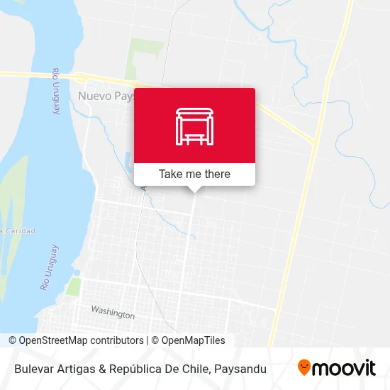 Bulevar Artigas & República De Chile map