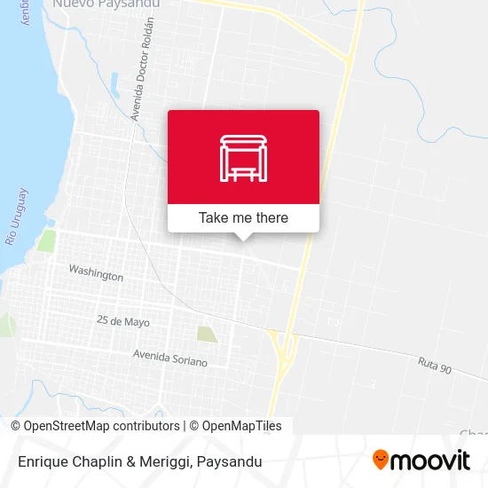 Enrique Chaplin & Meriggi map