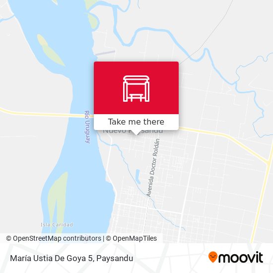 María Ustia De Goya 5 map