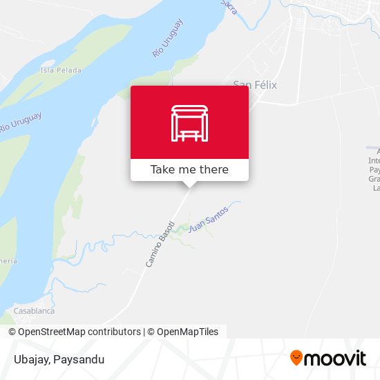 Ubajay map
