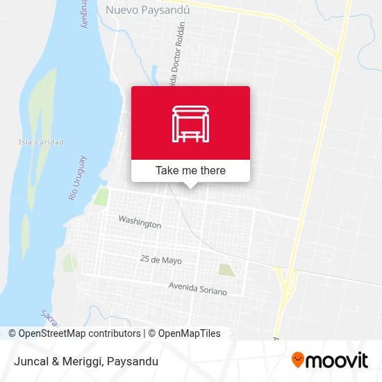 Juncal & Meriggi map