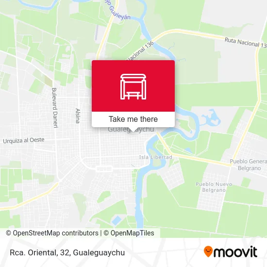 Rca. Oriental, 32 map