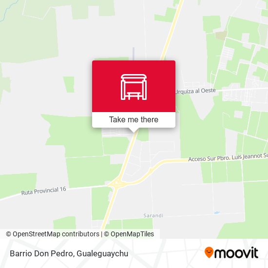Mapa de Barrio Don Pedro