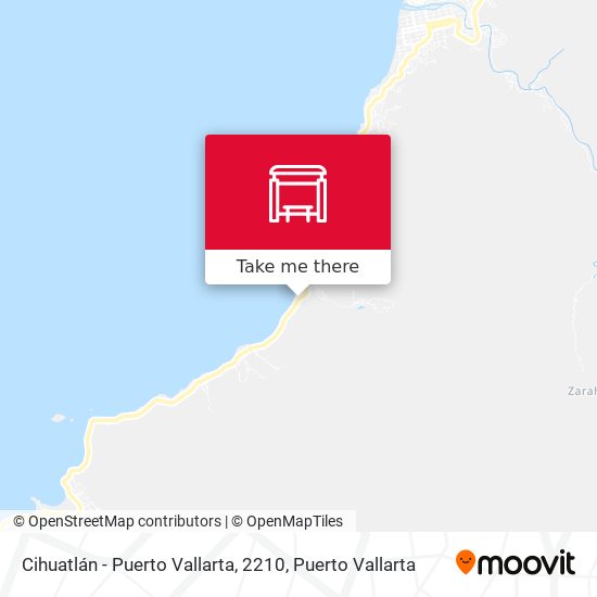 Cihuatlán - Puerto Vallarta, 2210 map