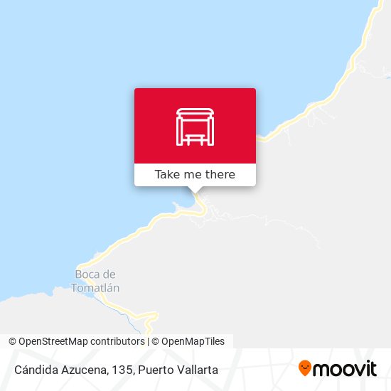 Cándida Azucena, 135 map