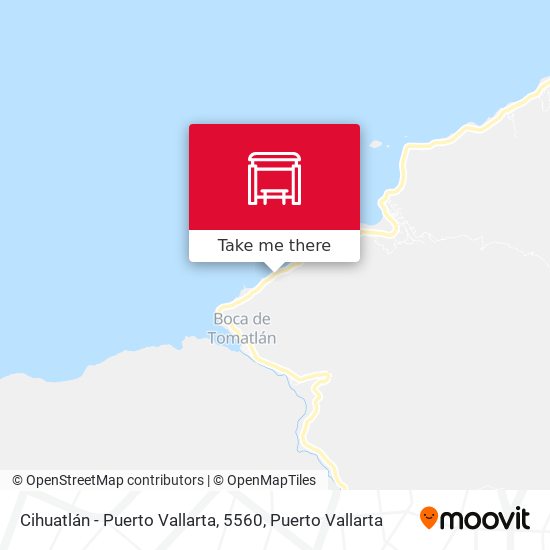 Cihuatlán - Puerto Vallarta, 5560 map