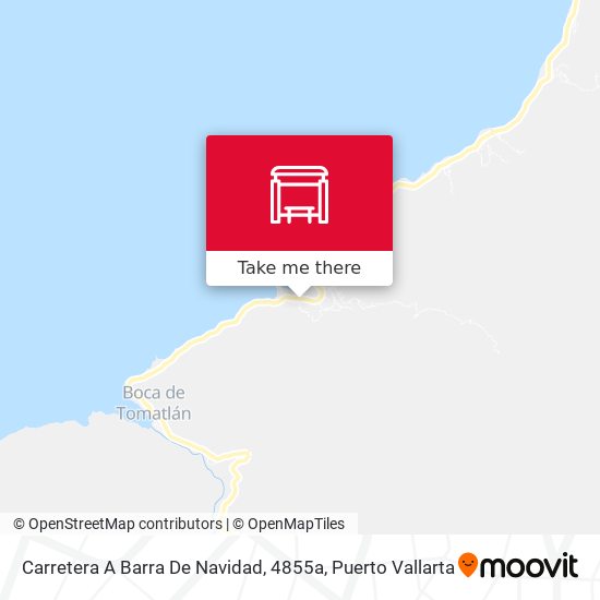 Carretera A Barra De Navidad, 4855a map
