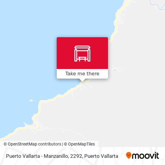Puerto Vallarta - Manzanillo, 2292 map