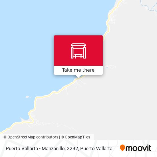 Mapa de Puerto Vallarta - Manzanillo, 2292
