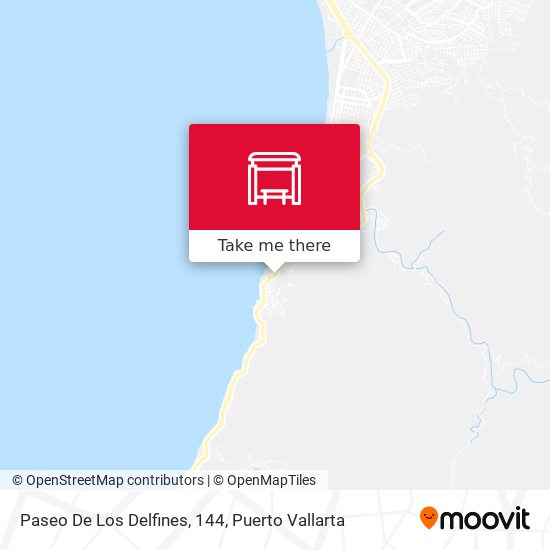 Paseo De Los Delfines, 144 map