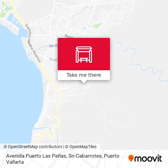Avenida Puerto Las Peñas, Sn-Cabarrotes map