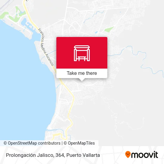 Prolongación Jalisco, 364 map