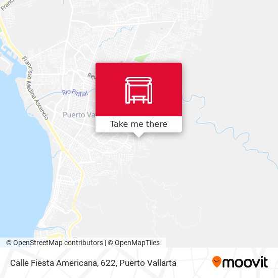 Calle Fiesta Americana, 622 map