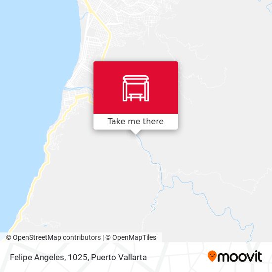 Felipe Angeles, 1025 map