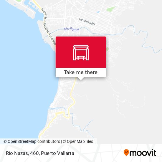 Mapa de Río Nazas, 460