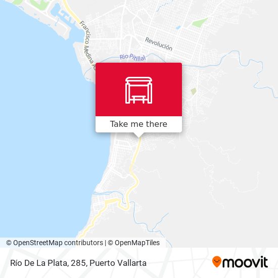 Río De La Plata, 285 map