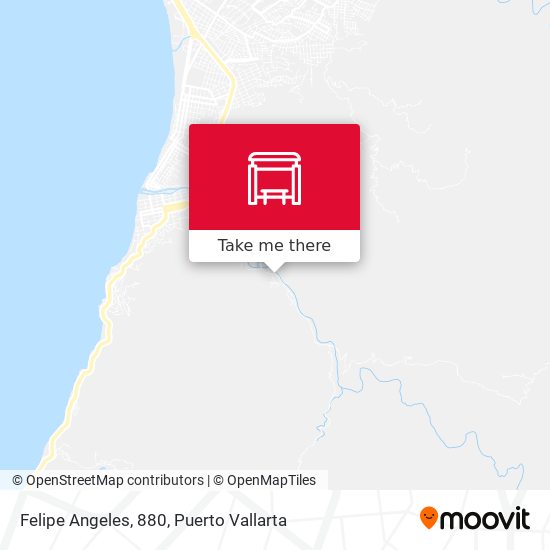Mapa de Felipe Angeles, 880