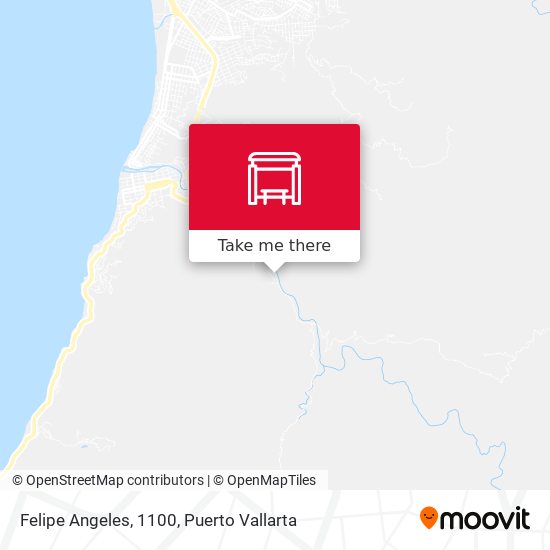 Felipe Angeles, 1100 map
