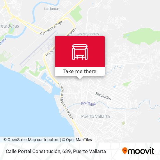 Mapa de Calle Portal Constitución, 639