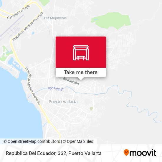 República Del Ecuador, 662 map