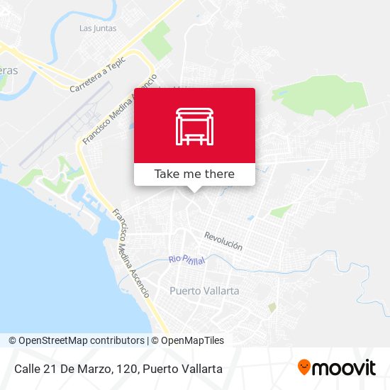 Calle 21 De Marzo, 120 map