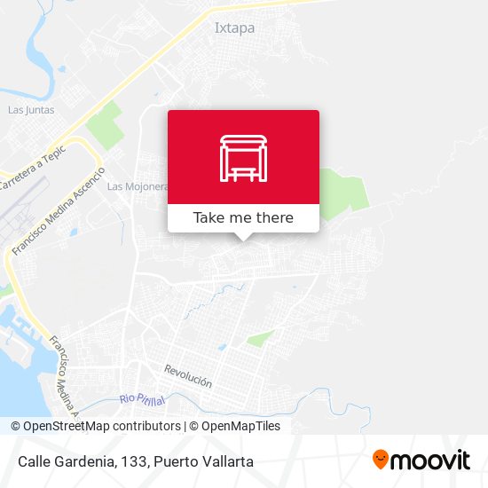 Mapa de Calle Gardenia, 133