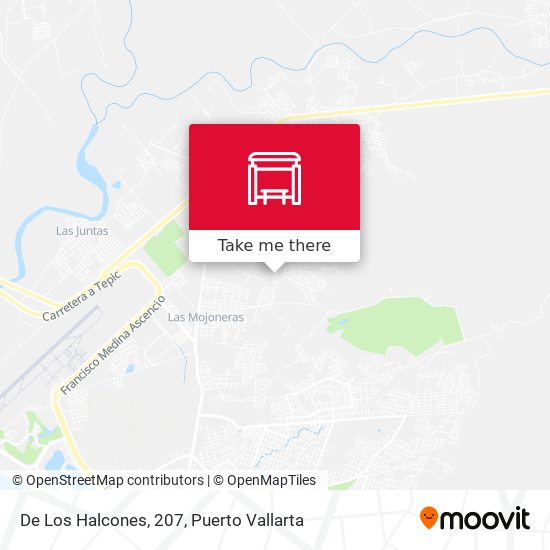 De Los Halcones, 207 map