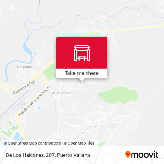 Mapa de De Los Halcones, 207