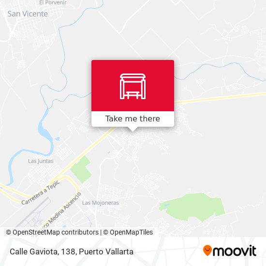 Mapa de Calle Gaviota, 138